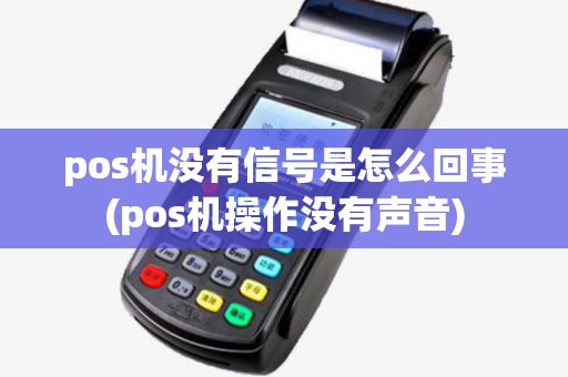 pos机没有信号是怎么回事(pos机操作没有声音)