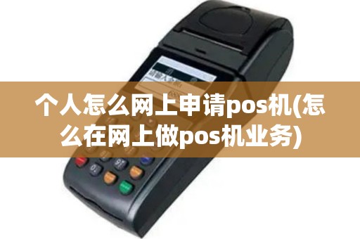 个人怎么网上申请pos机(怎么在网上做pos机业务)