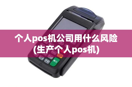 个人pos机公司用什么风险(生产个人pos机)