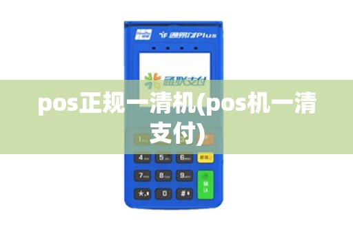 pos正规一清机(pos机一清支付)