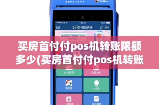 买房首付付pos机转账限额多少(买房首付付pos机转账限额)
