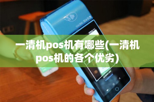 一清机pos机有哪些(一清机pos机的各个优劣)