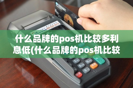 什么品牌的pos机比较多利息低(什么品牌的pos机比较多)