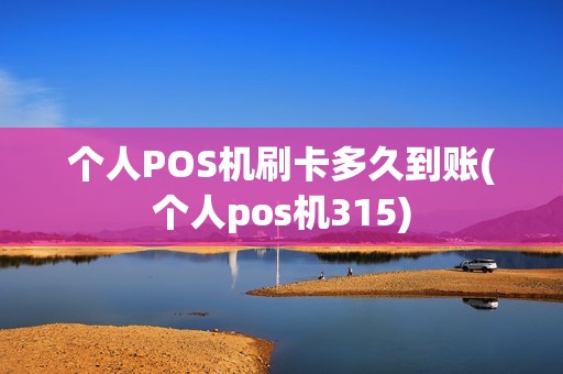 个人POS机刷卡多久到账(个人pos机315)