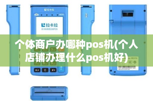 个体商户办哪种pos机(个人店铺办理什么pos机好)