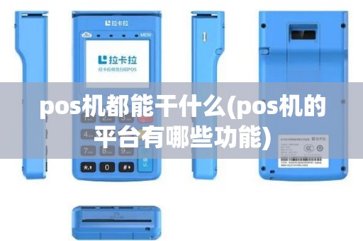 pos机都能干什么(pos机的平台有哪些功能)