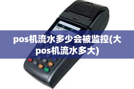 pos机流水多少会被监控(大pos机流水多大)