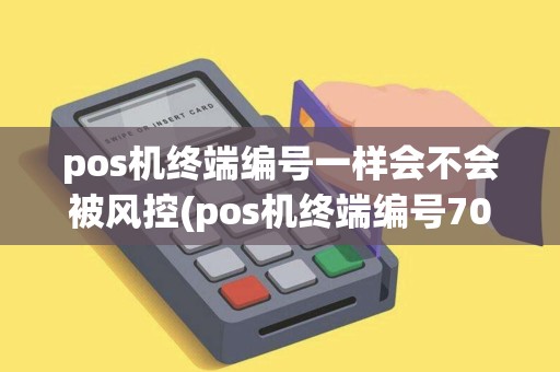 pos机终端编号一样会不会被风控(pos机终端编号70300173)