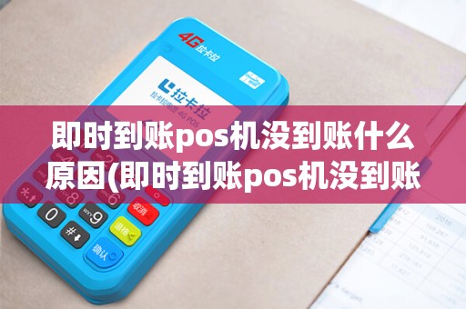 即时到账pos机没到账什么原因(即时到账pos机没到账)