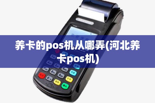 养卡的pos机从哪弄(河北养卡pos机)
