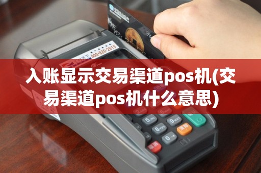 入账显示交易渠道pos机(交易渠道pos机什么意思)