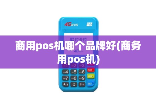 商用pos机哪个品牌好(商务用pos机)