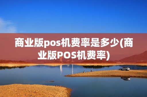 商业版pos机费率是多少(商业版POS机费率)