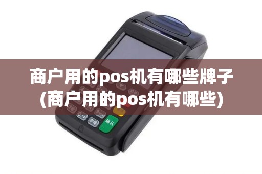 商户用的pos机有哪些牌子(商户用的pos机有哪些)