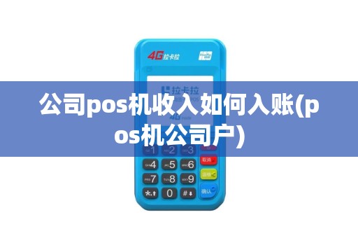 公司pos机收入如何入账(pos机公司户)