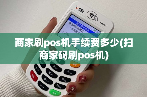 商家刷pos机手续费多少(扫商家码刷pos机)