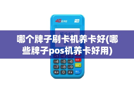 哪个牌子刷卡机养卡好(哪些牌子pos机养卡好用)