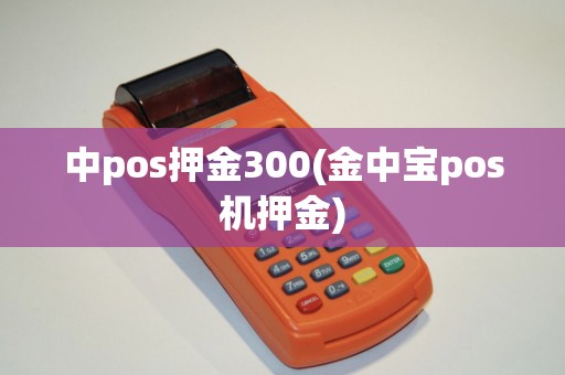 中pos押金300(金中宝pos机押金)
