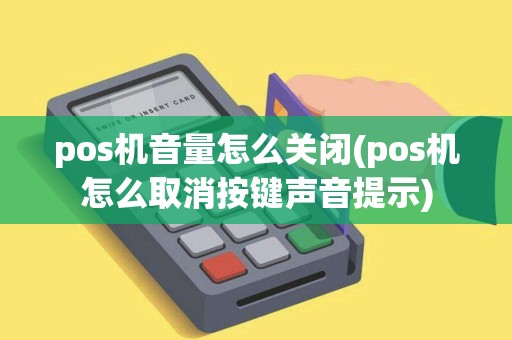 pos机音量怎么关闭(pos机怎么取消按键声音提示)