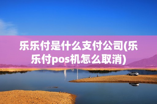乐乐付是什么支付公司(乐乐付pos机怎么取消)