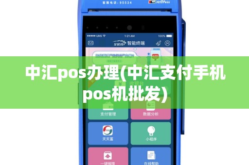 中汇pos办理(中汇支付手机pos机批发)