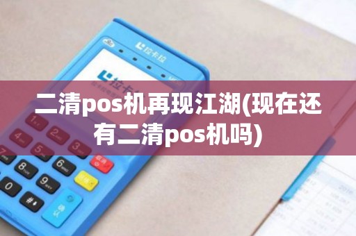 二清pos机再现江湖(现在还有二清pos机吗)