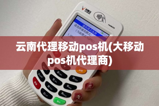 云南代理移动pos机(大移动pos机代理商)