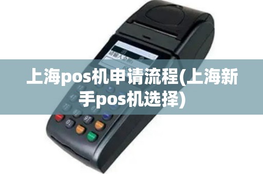 上海pos机申请流程(上海新手pos机选择)