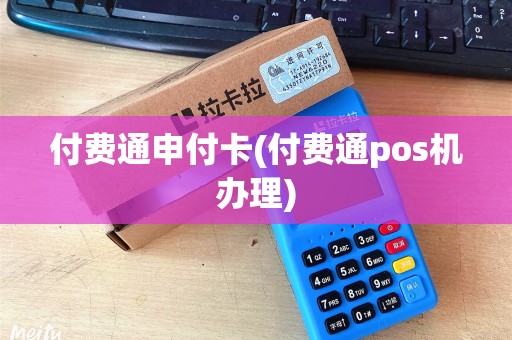 付费通申付卡(付费通pos机办理)
