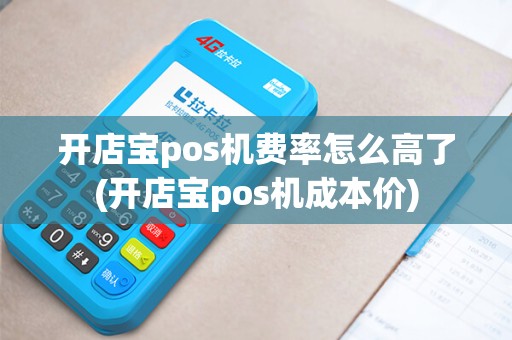 开店宝pos机费率怎么高了(开店宝pos机成本价)