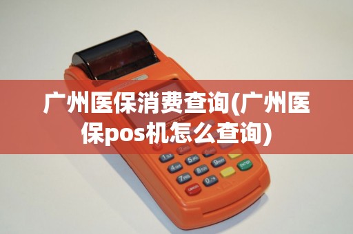 广州医保消费查询(广州医保pos机怎么查询)