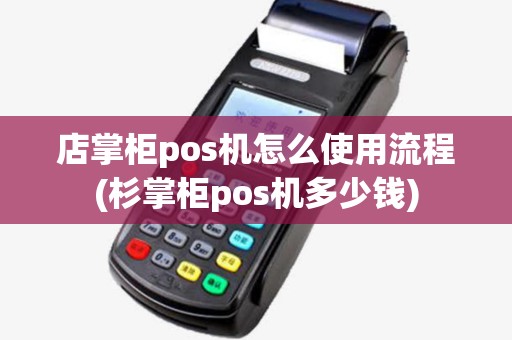 店掌柜pos机怎么使用流程(杉掌柜pos机多少钱)