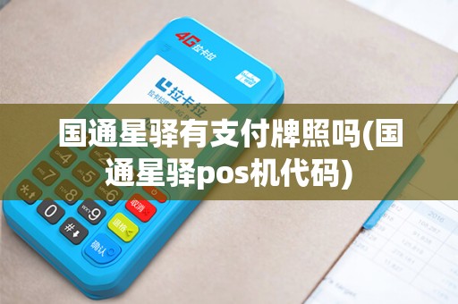 国通星驿有支付牌照吗(国通星驿pos机代码)