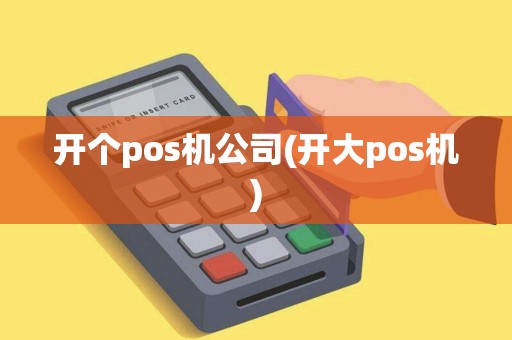 开个pos机公司(开大pos机)