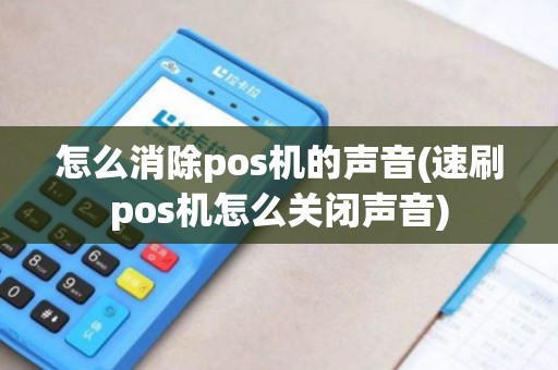 怎么消除pos机的声音(速刷pos机怎么关闭声音)
