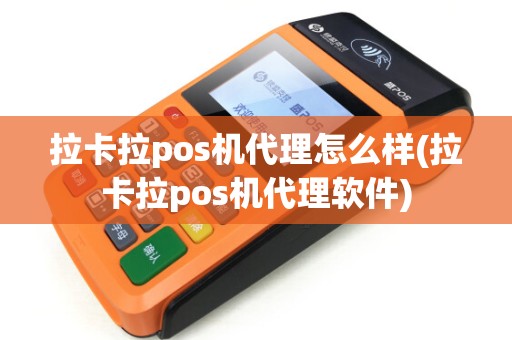 拉卡拉pos机代理怎么样(拉卡拉pos机代理软件)