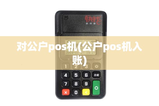对公户pos机(公户pos机入账)