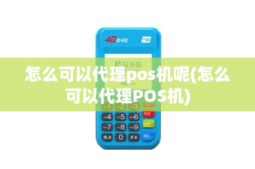 怎么可以代理pos机呢(怎么可以代理POS机)