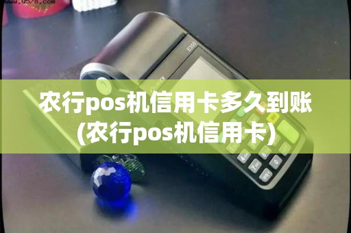 农行pos机信用卡多久到账(农行pos机信用卡)