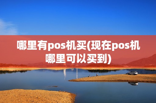 哪里有pos机买(现在pos机哪里可以买到)