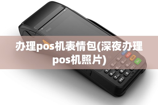办理pos机表情包(深夜办理pos机照片)
