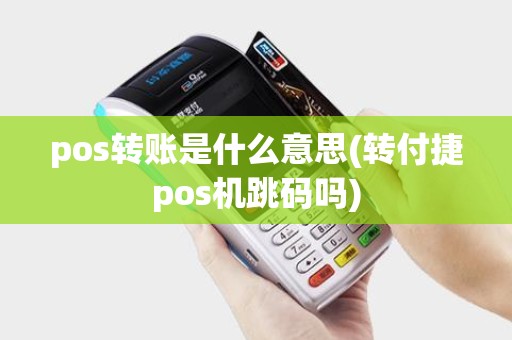 pos转账是什么意思(转付捷pos机跳码吗)