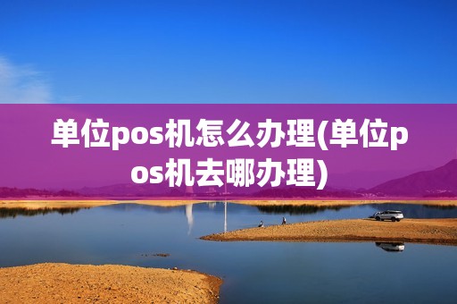 单位pos机怎么办理(单位pos机去哪办理)