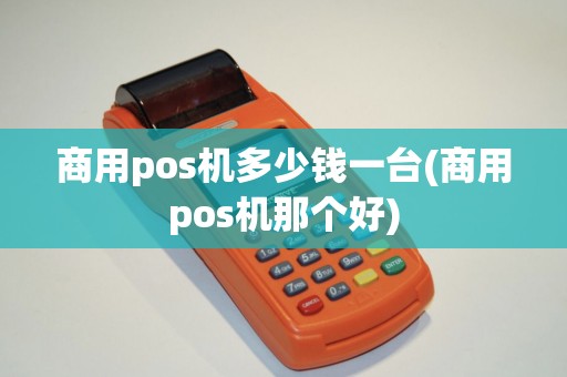 商用pos机多少钱一台(商用pos机那个好)