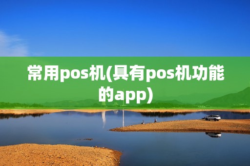 常用pos机(具有pos机功能的app)