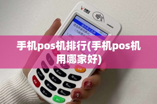手机pos机排行(手机pos机用哪家好)