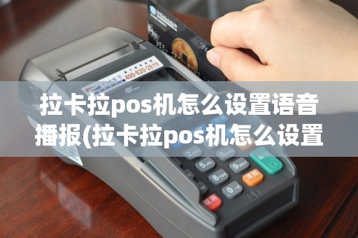 拉卡拉pos机怎么设置语音播报(拉卡拉pos机怎么设置语音)