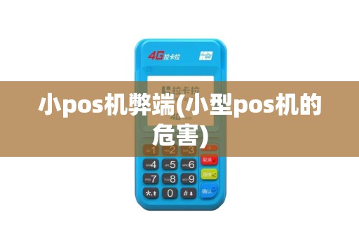 小pos机弊端(小型pos机的危害)