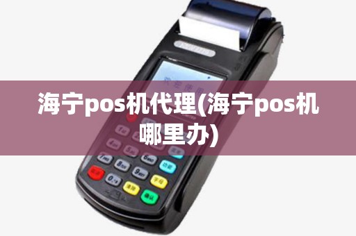 海宁pos机代理(海宁pos机哪里办)