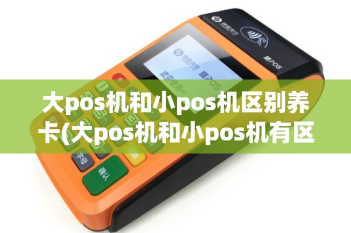 大pos机和小pos机区别养卡(大pos机和小pos机有区别吗)